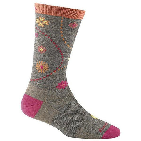 Women's Spring Garden Crew Light Cushion Hiking Socks
