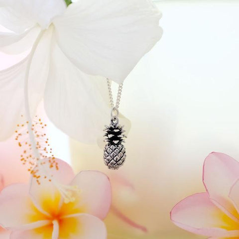 Silver Pineapple Necklace