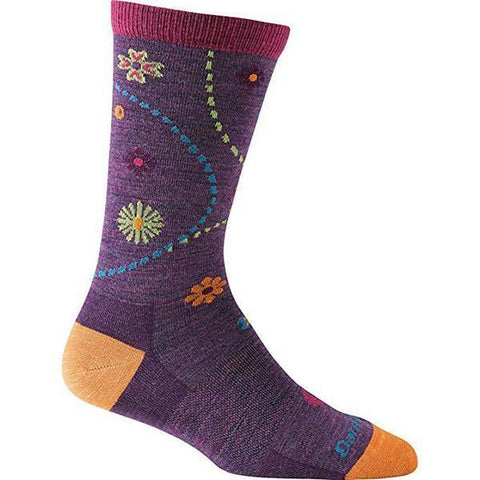 Women's Spring Garden Crew Light Cushion Hiking Socks