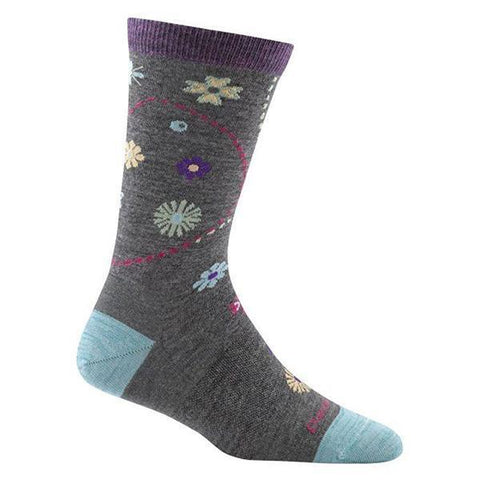 Women's Spring Garden Crew Light Cushion Hiking Socks