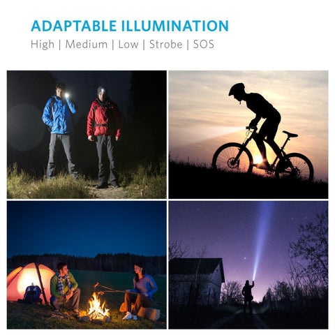 LED Rechargeable Flashlight