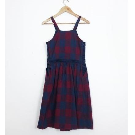 Buffalo Check Pinafore Dress