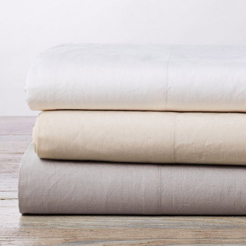 300 Thread Count Organic Percale Pillowcases