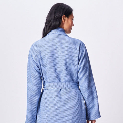 Unisex Mediterranean Organic Cotton Robe