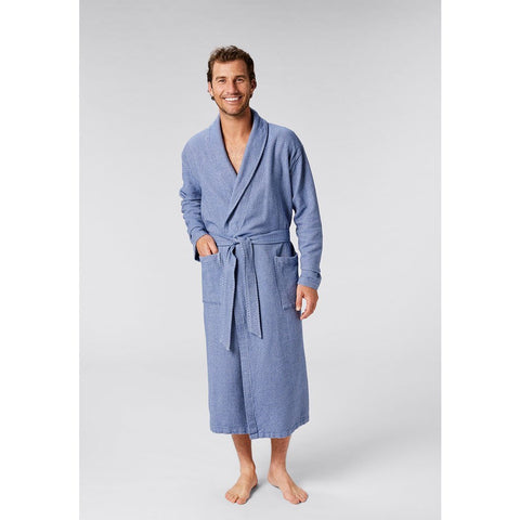 Unisex Mediterranean Organic Cotton Robe
