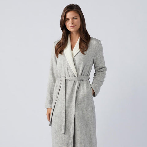 Women's Catalina Organic Cotton and Linen Robe