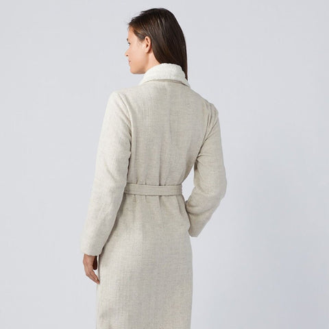 Women's Catalina Organic Cotton and Linen Robe