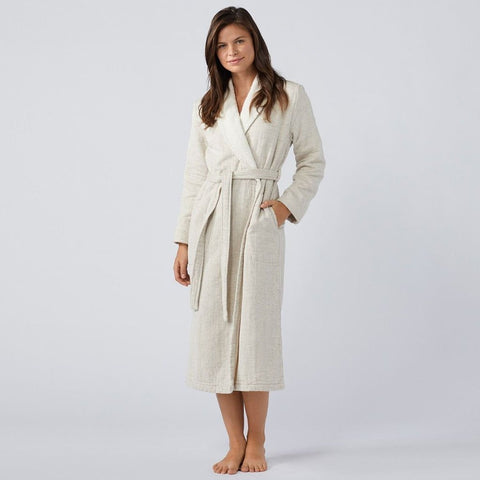 Women's Catalina Organic Cotton and Linen Robe