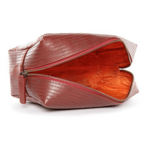 Upcycled Fire Hose Wash Bag