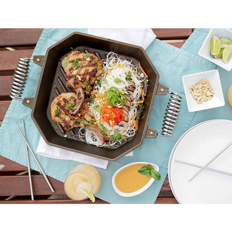 12 Inch Twin Spring Finex Grill Pan