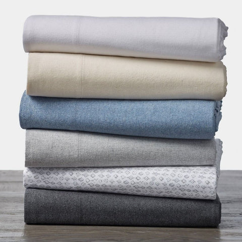 Cloud Brushed Organic Flannel Sheets