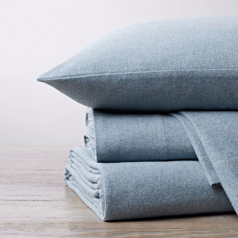 Cloud Brushed Organic Flannel Sheets