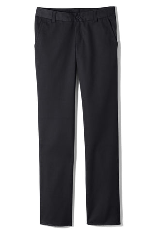 Girls' Plain Front Blend Chinos