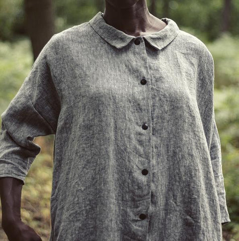 3/4 Sleeve Linen Dress