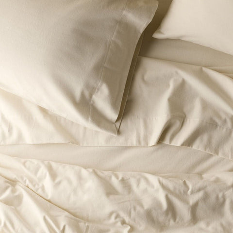 Cloud Brushed Organic Flannel Sheets