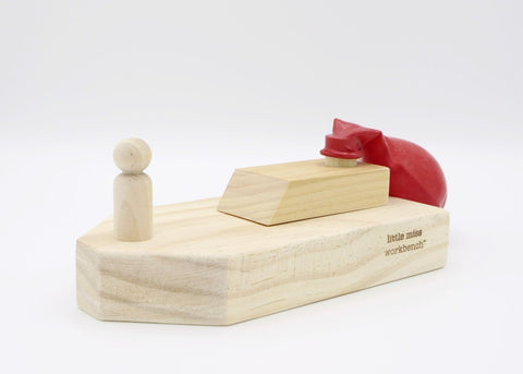 3.5 Beam Wooden Boat