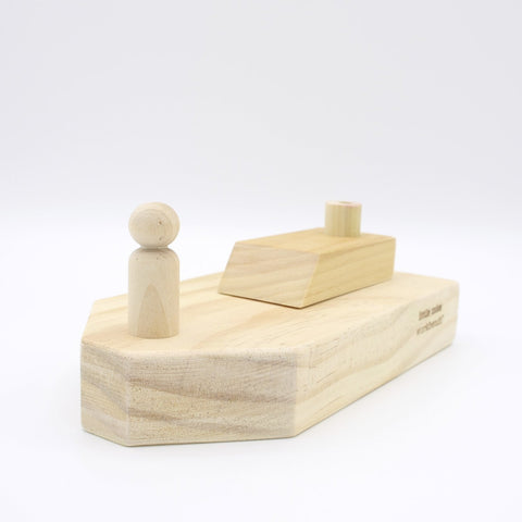 3.5 Beam Wooden Boat