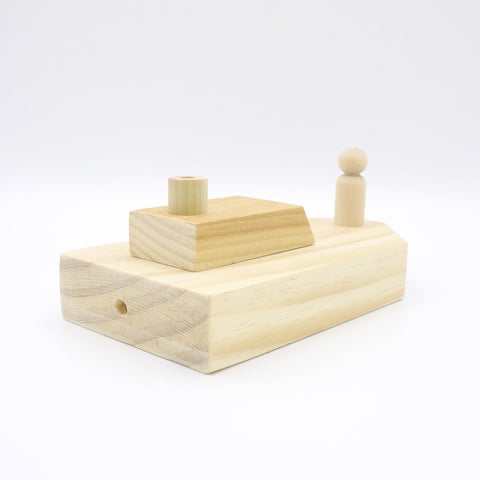3.5 Beam Wooden Boat