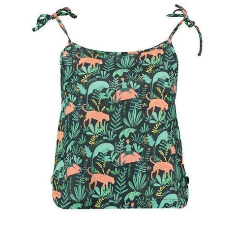 Lowie Tiger Print Strappy Top |BuyMeOnce