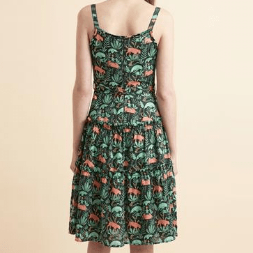 Lowie Tigerprint Josephina Dress |BuyMeOnce