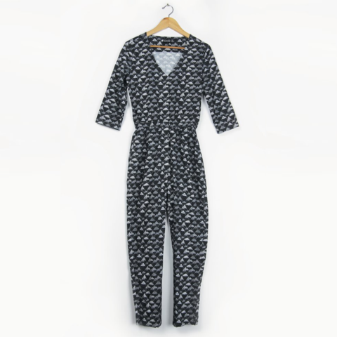 Mountain Print Jumpsuit
