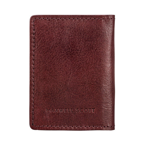 Vallata Leather Travel Card Holder