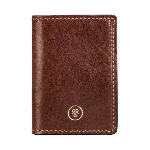 Vallata Leather Travel Card Holder
