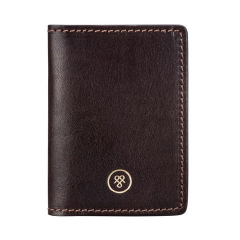 Vallata Leather Travel Card Holder