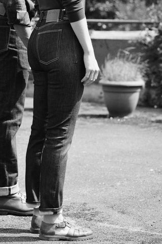 Blackhorse Lane Women's N5 High Rise Slim Straight UK-Made Lifetime Stretch Jeans | BuyMeOnce