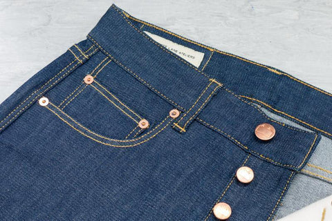 Blackhorse Lane Women's N5 High Rise Slim Straight UK-Made Lifetime Stretch Jeans | BuyMeOnce