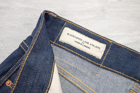 Blackhorse Lane Women's N5 High Rise Slim Straight UK-Made Lifetime Stretch Jeans | BuyMeOnce
