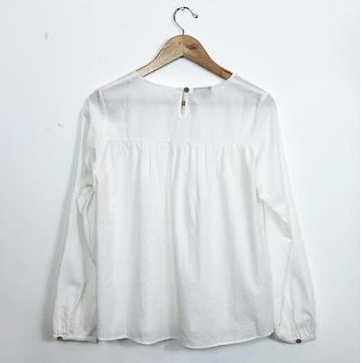 White Prairie Blouse