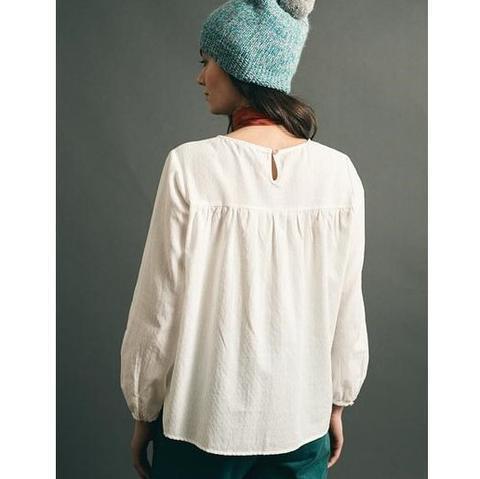 White Prairie Blouse