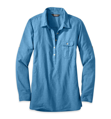 Women's Hemp/Organic Cotton Coralie Shirt