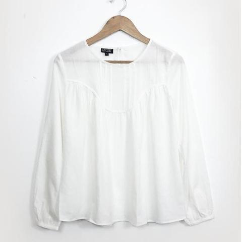 White Prairie Blouse