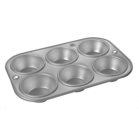 Anodised 6-cup Muffin Tray