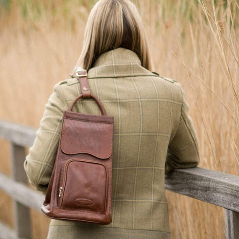 Carli Leather Backpack Handbag