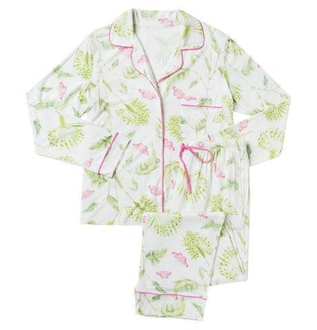 Butterfly Palm Pima Cotton/Modal Pajamas
