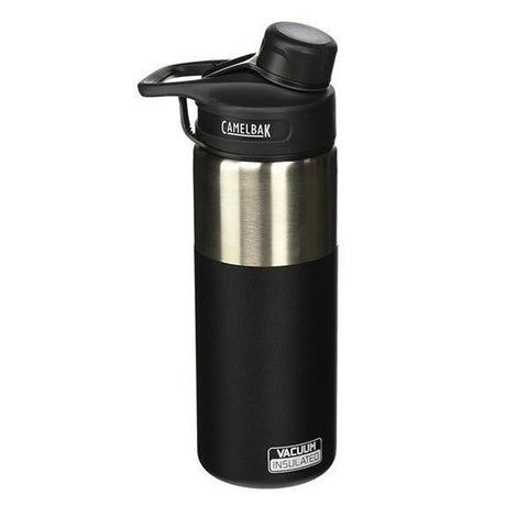 Insulated Stainless Steel Chute Bottle (20oz) - Pitch Black