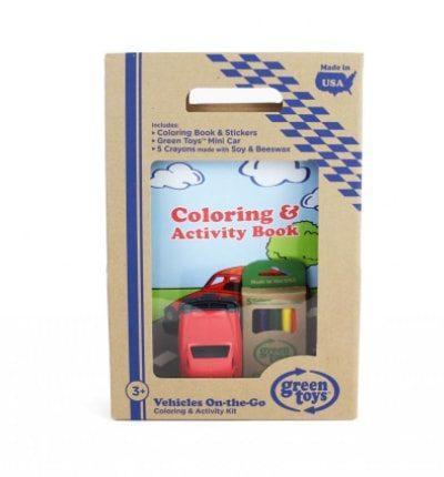 Vehicles Coloring & Activity Kit