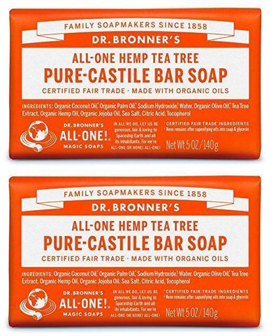 Organic All-One Hemp Soap Bar (Pack of 2)
