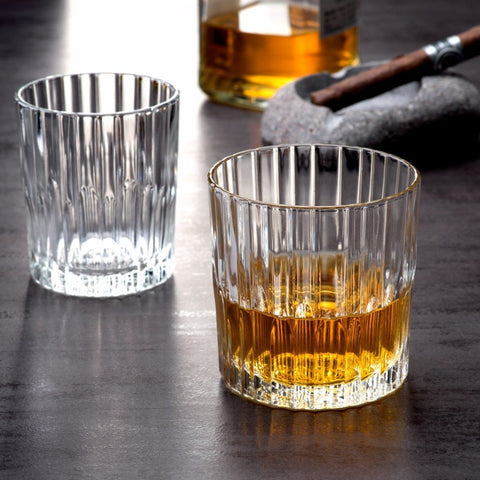 Manhattan Clear Glass Whisky Tumbler, 10 7/8 oz, Pack of 6