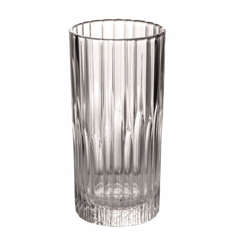Manhattan Clear Glass High-Ball Tumbler, 10 5/8 oz, Pack of 6