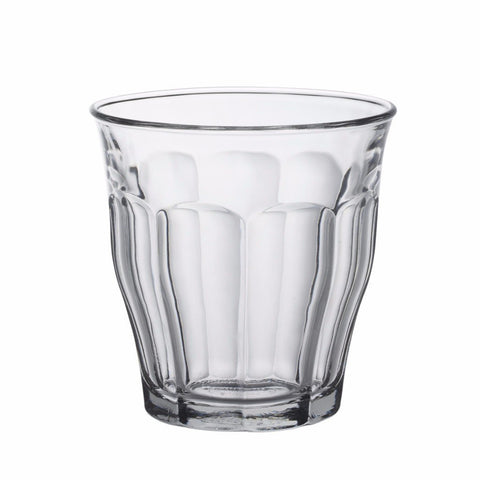 Picardie Clear Glass Tumbler, 8 3/4 oz, Pack of 6