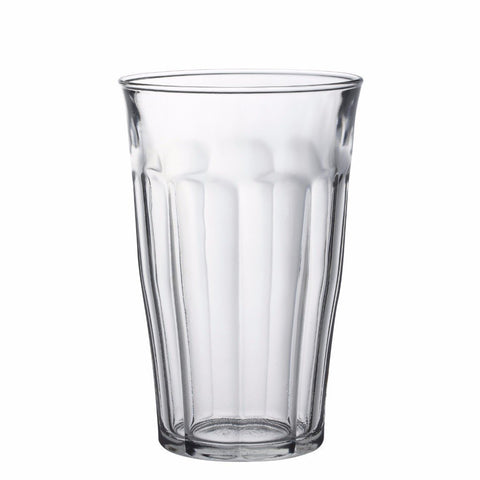 Picardie Clear Glass Tumbler, 17.62 oz, Pack of 6