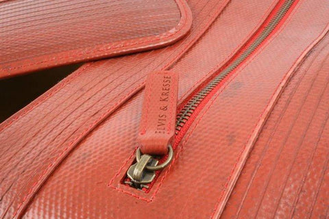 Upcycled Fire Hose Messenger Bag