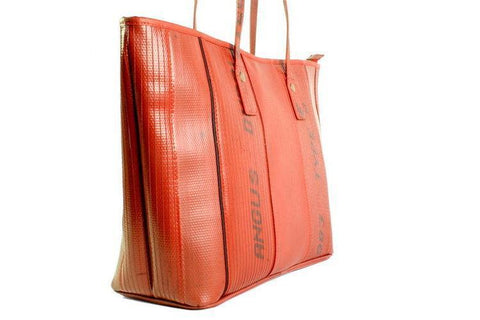 Upcycled Fire Hose Tote Bag