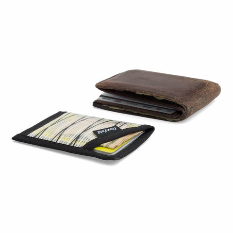 Recycled Sailcloth Minimalist Card Holder Wallet