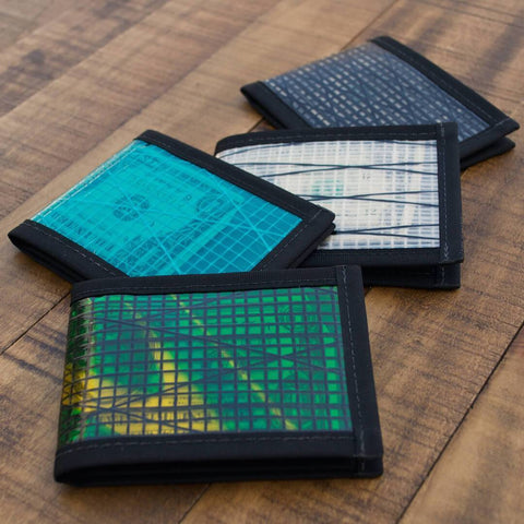 Recycled Sailcloth Vanguard Billfold Wallet