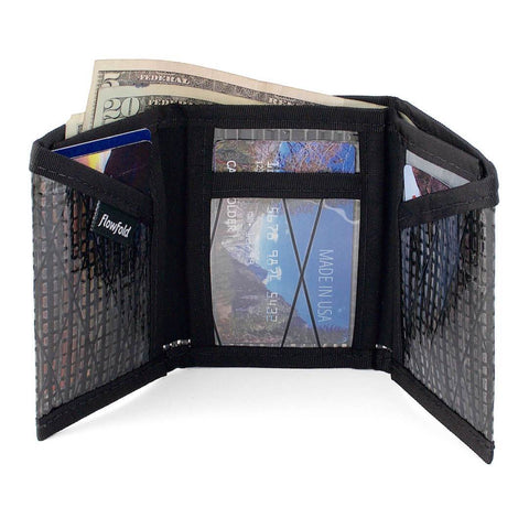 Recycled Sailcloth Traveler Trifold Wallet